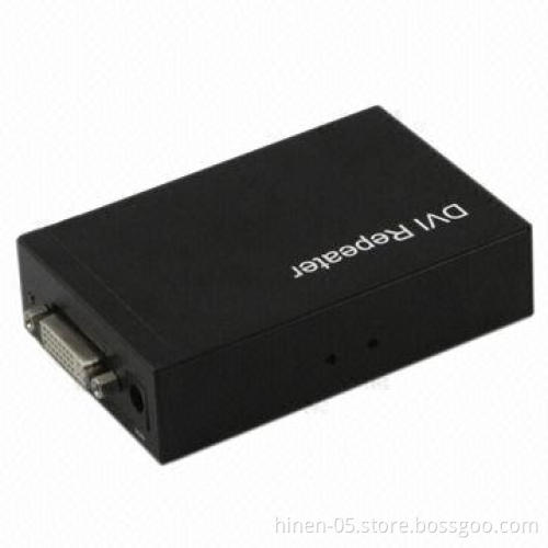 DVI Repeater, Supports Highest Video Resolution 1,080P